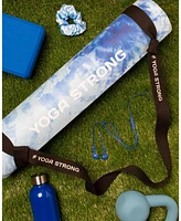 Yoga Strong Stretch & Carry Strap with Durable Adjustable End Loops