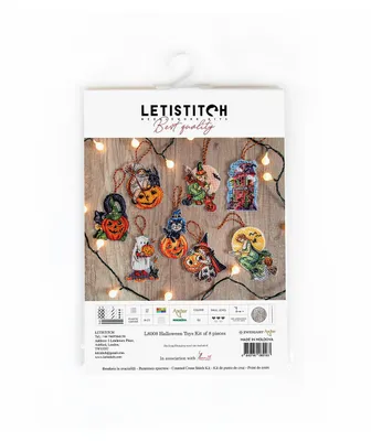 LetiStitch Counted Cross Stitch Kit Halloween Toys L8008