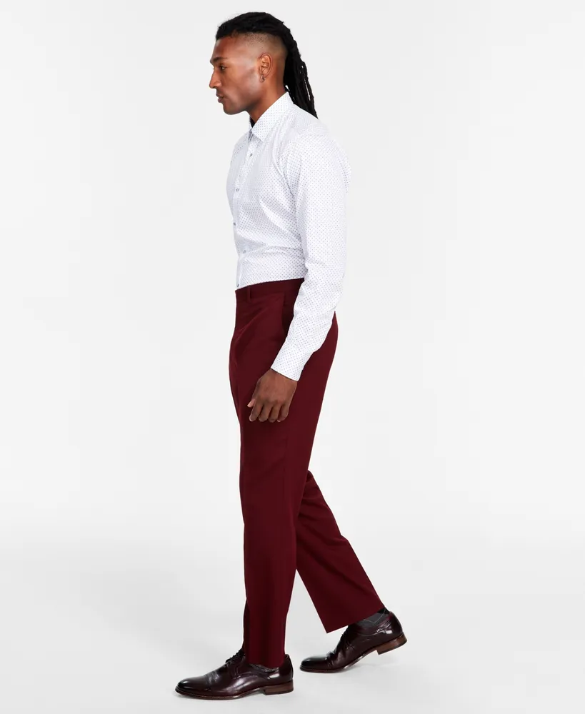 Regular Fit Solid Stretch Pant