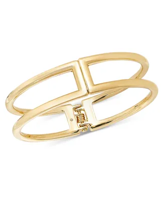 On 34th Gold-Tone Hinge Bracelet, Created for Macy's