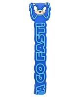 Accutime Kids Unisex Sega Sonic the Hedgehog Blue Silicone Strap Watch 35.5mm Set