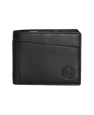 Men's Slim Wallet with Zippered Pocket