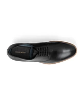 Blake McKay Men's Men s Damon Dress Casual Lace-Up Plain Toe Derby Leather Shoes