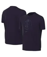 Big Boys and Girls Nike Navy Paris Saint-Germain Crest T-shirt