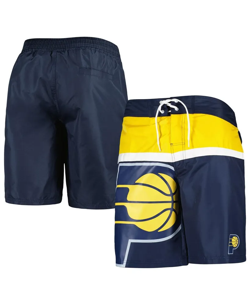 G-iii Sports By Carl Banks Men's G-iii Sports by Carl Banks Navy Indiana  Pacers Sea Wind Swim Trunks