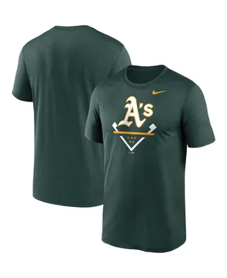Men's Nike Green Oakland Athletics Big and Tall Icon Legend Performance T-shirt