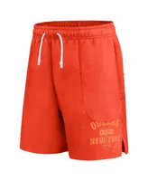 Men's Nike Orange New York Mets Statement Ball Game Shorts