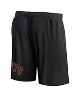 Men's Fanatics Black San Francisco Giants Clincher Mesh Shorts