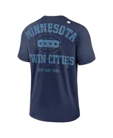 Men's Nike Navy Minnesota Twins Statement Game Over T-shirt