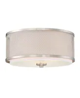 Trade Winds Fremont 3-Light Flush Mounted Ceiling Light