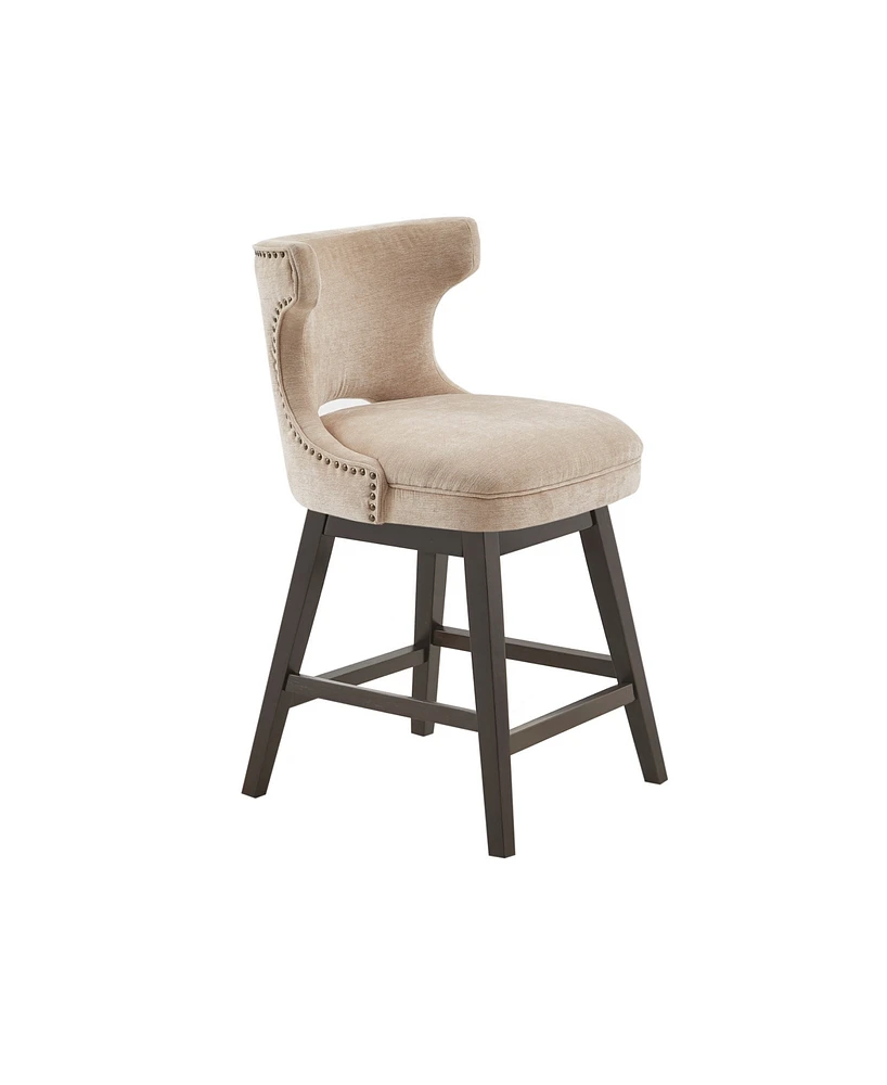 Madison Park Emmett 25.75" High Swivel Counter Stool