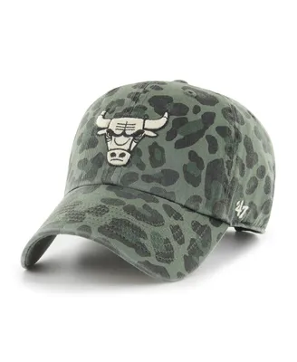 Women's '47 Brand Green Chicago Bulls Bagheera Clean Up Adjustable Hat
