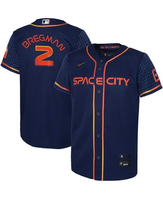 Infant Boys and Girls Nike Alex Bregman Navy Houston Astros City Connect Player Jersey