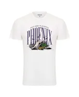 Men's and Women's Sportiqe Cream Phoenix Suns 2023 Nba Playoffs Desert Comfy T-shirt