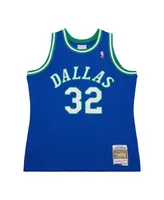 Men's Mitchell & Ness Jamal Mashburn Royal Dallas Mavericks Hardwood Classics Swingman Jersey