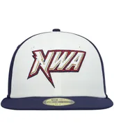 Men's New Era White Northwest Arkansas Naturals Authentic Collection Team Alternate 59FIFTY Fitted Hat