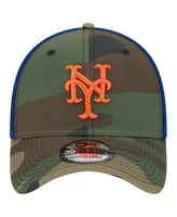 Men's New Era Camo New York Mets Team Neo 39THIRTY Flex Hat