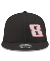 Men's New Era Black Kyle Busch 9FIFTY Flawless Adjustable Hat