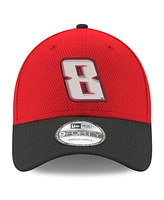Men's New Era Scarlet, Black Kyle Busch 9FORTY Number Adjustable Hat