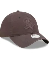 Women's New Era Graphite Tampa Bay Buccaneers Historic Logo Core Classic 2.0 Tonal 9TWENTY Adjustable Hat