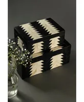 Venota Decorative Boxes, Set of 2