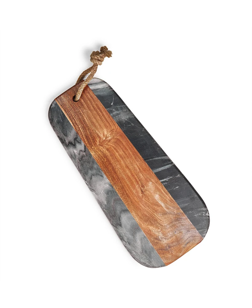 Gauri Kohli Sulguni Marble & Wood Cutting Board