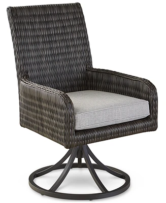 Cypress Point Outdoor Swivel Rocker Dining Chair