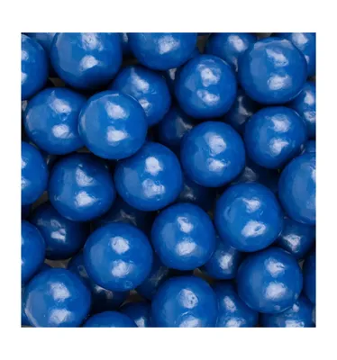 Premium Gourmet Dark Blue Candy Milk Chocolate Malted Milk Balls 1.67 lb bag