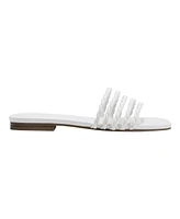 Bandolino Women's Soyou Twisted Strap Slide Flat Sandals