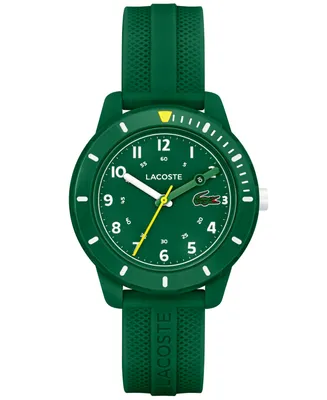 Lacoste Mini Tennis Green Silicone Strap Watch 34mm