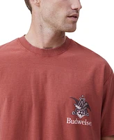 Cotton On Men's Budweiser Loose Fit T-shirt