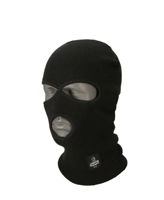 RefrigiWear Men's Silver Magic 3-Hole Face Mask