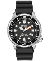 Citizen Eco-Drive Men's Promaster Dive Black Rubber Strap Watch 44mm