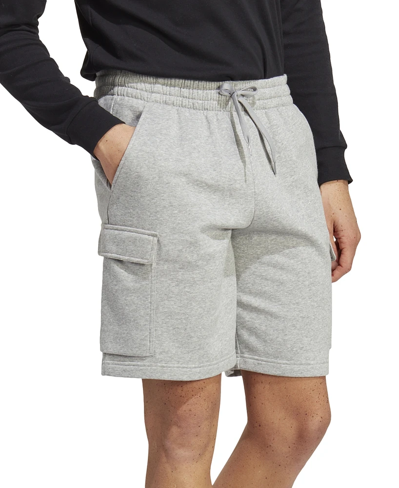 adidas Men's Essentials Fleece Cargo Shorts