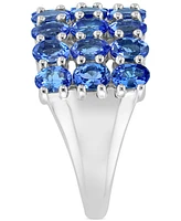 Effy Tanzanite Matrix Cluster Ring (2-5/8 ct. t.w.) in Sterling Silver