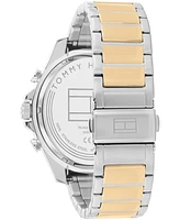 Tommy Hilfiger Men's Multifunction Two-Tone Stainless Steel Watch 46mm