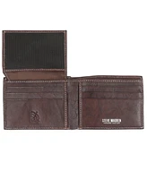 Steve Madden Men's Antique-like Rfid Passport Case