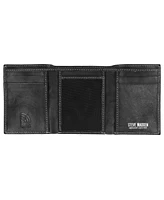 Steve Madden Men's Antique-like Trifold Wallet