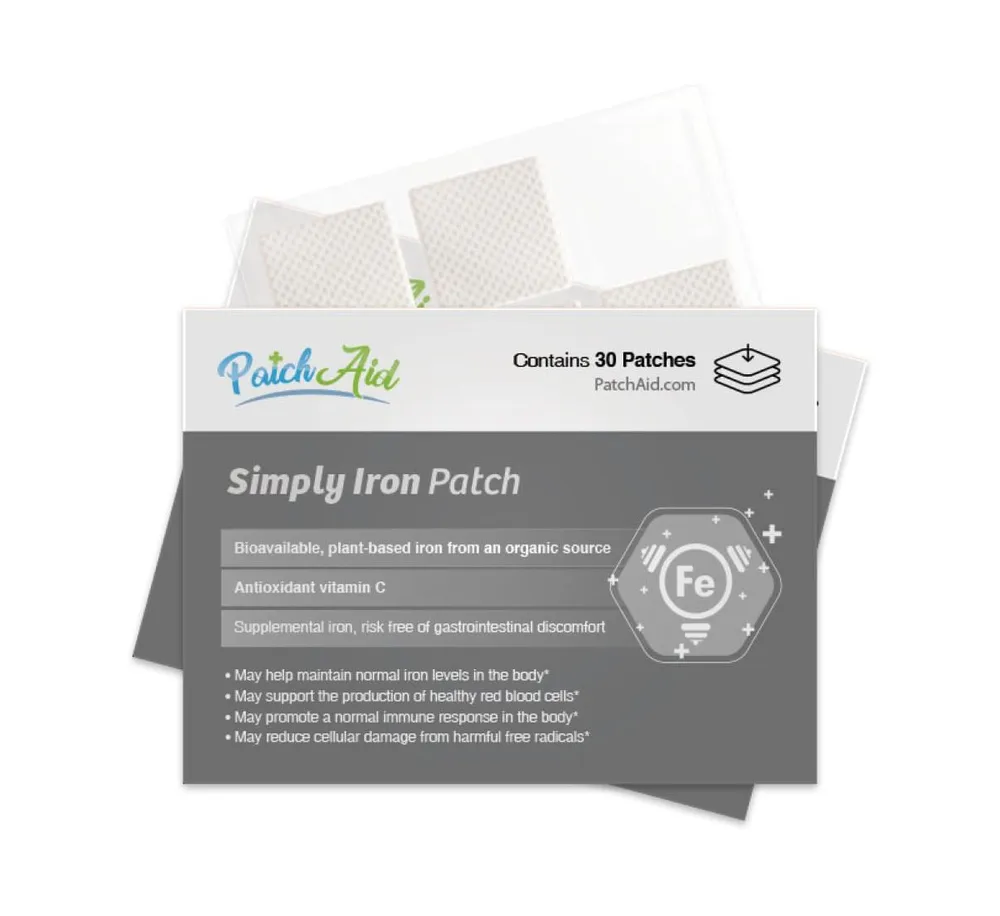 Patchaid Simply Iron Patch by PatchAid (30-Day Supply)