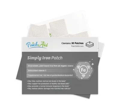 Simply Iron Patch by PatchAid (30-Day Supply)