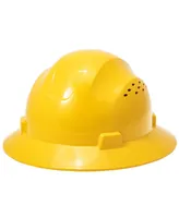 Best Deals Noa Store Full Brim Hard Hat with Hdpe Shell and Fast track Suspension Work Safety Helmet | Short Brim for Better Visibility Meets All Requ