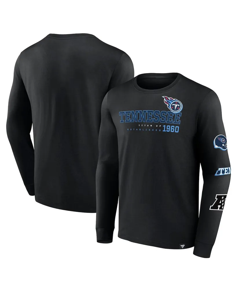 Fanatics Branded Black Washington Commanders High Whip Pitcher Long Sleeve  T-shirt for Men