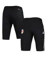 Men's adidas Black New York Red Bulls 2023 On-Field Training Aeroready Half Pants