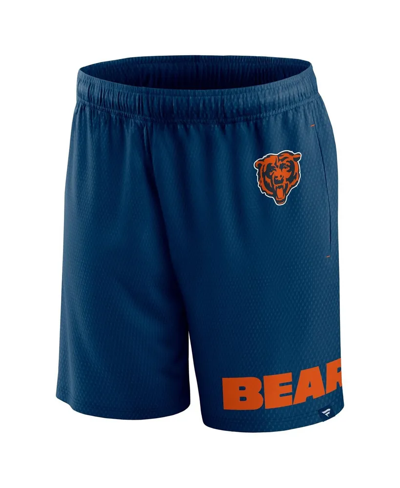 Men's Fanatics Navy Chicago Bears Clincher Shorts