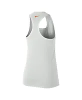 Women's Nike Gray Clemson Tigers Game Time Tank Top