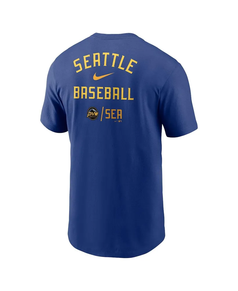 Men's Nike Royal Seattle Mariners 2023 City Connect Double T-shirt