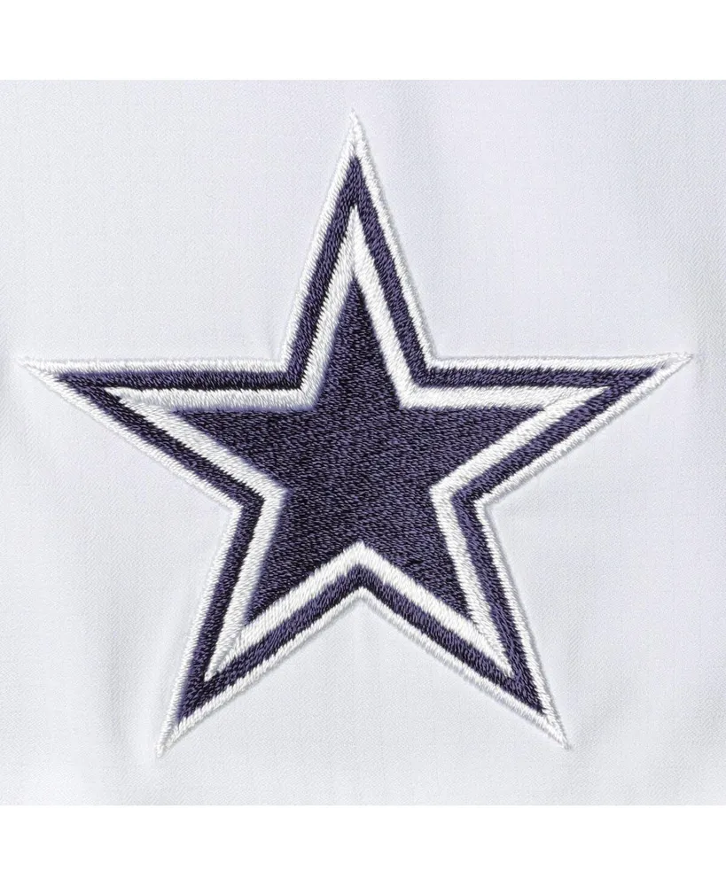 Men's Pfg Columbia White Dallas Cowboys Tamiami Omni-Shade Button-Down Shirt