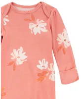 Carter's Baby Girls Sleeper Gowns, Pack of 2