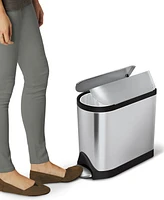 simplehuman 10L Butterfly Step Can