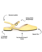 Journee Signature Women's Amannda Slingback Ballet Flats